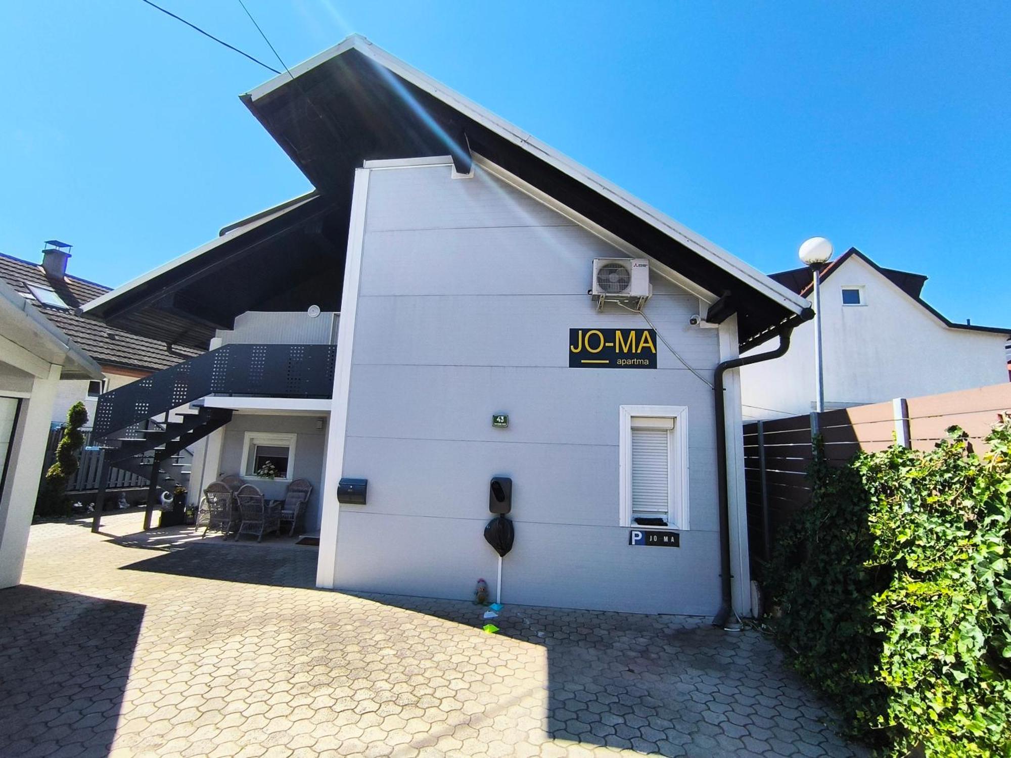 Jo-Ma Apartma - Safe Parking リュブリャナ エクステリア 写真